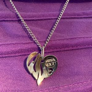 Miss sixty silver love necklace
